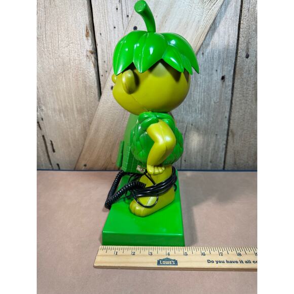 Vintage 1984 Pillsbury Little Sprout Telephone Phone Green Giant Figure Promo - Picture 5 of 9
